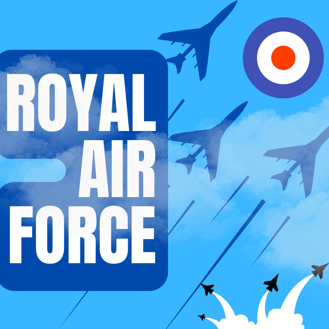 image showing planes and RAF target logo